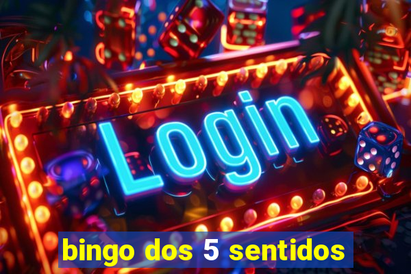 bingo dos 5 sentidos